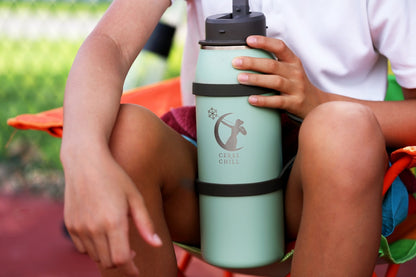 Chiller straw top and infuser