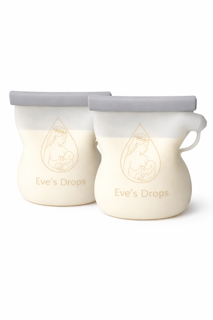 Silicone breastmilk storage bag 