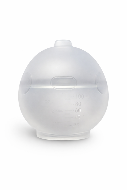 Silicone breastmilk collector